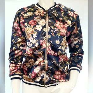 Zara Floral Bomber Jacket (girls)